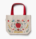 East West Canvas Tote Bag - Schoolhouse